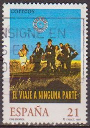 z vendido España 1997 3472 Sello º Cine Español El Viaje a Ninguna Parte de Fernando Fernan Gomez Timbre Espagne Spain Spagna
